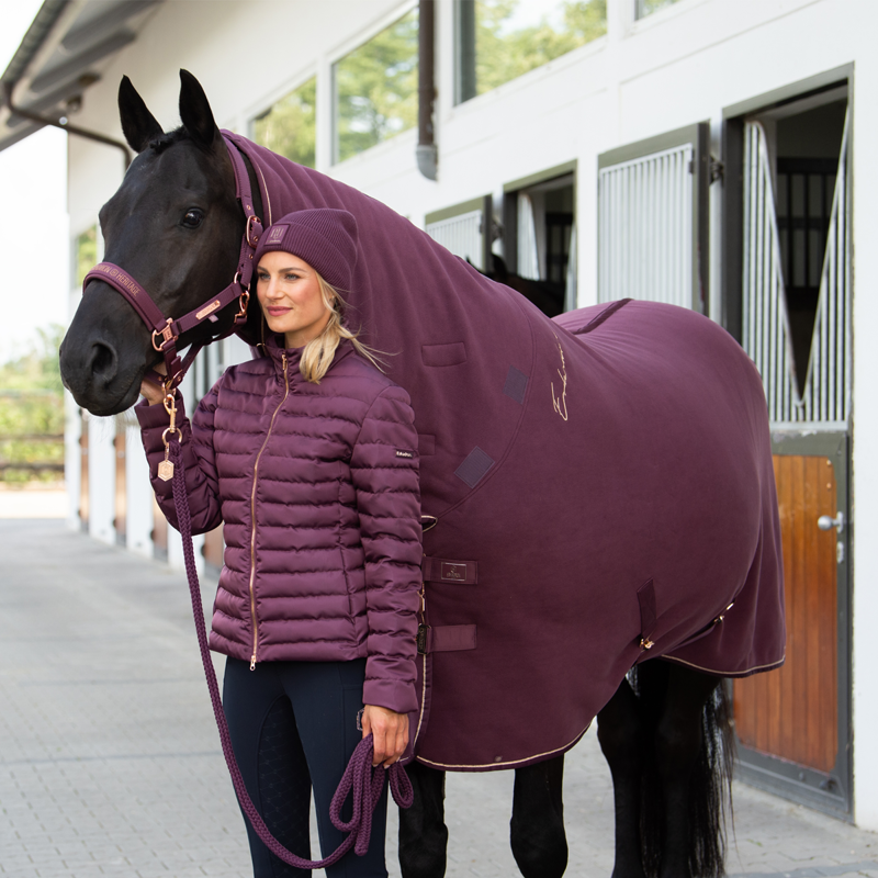 Eskadron Polar Fleece Sweat Rug Heritage AW23 - Cassis-3